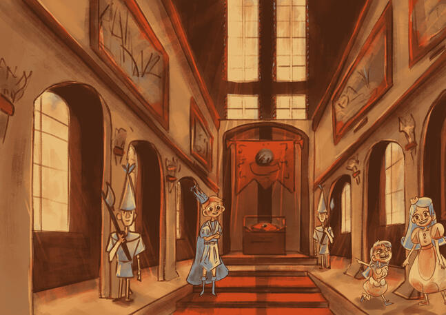 extrait sur la princesse au petit pois